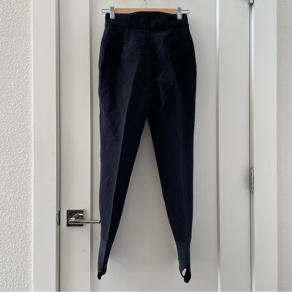 Bogner Vintage Ski Pants Black With Stirrups Women’s Size 8 - Picture 2 of 10